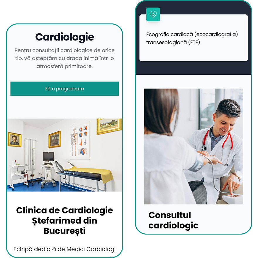 Ansamblu cu 2 mobile Stefarimed stanga