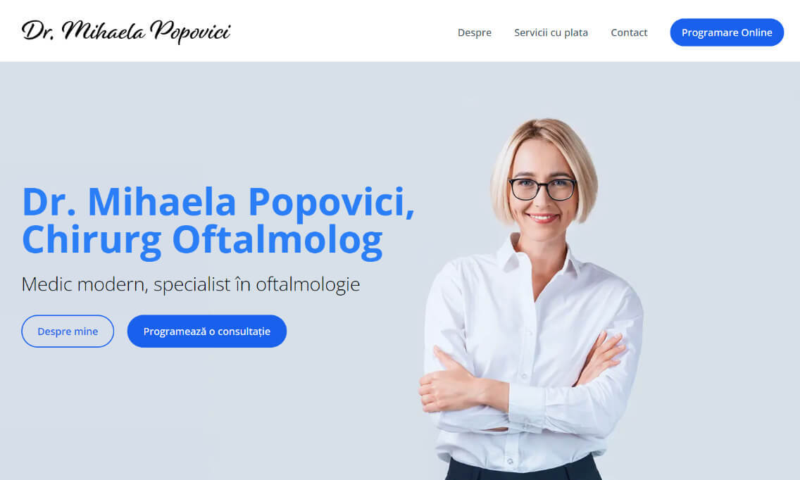 Demo Website Doctor Chirurg