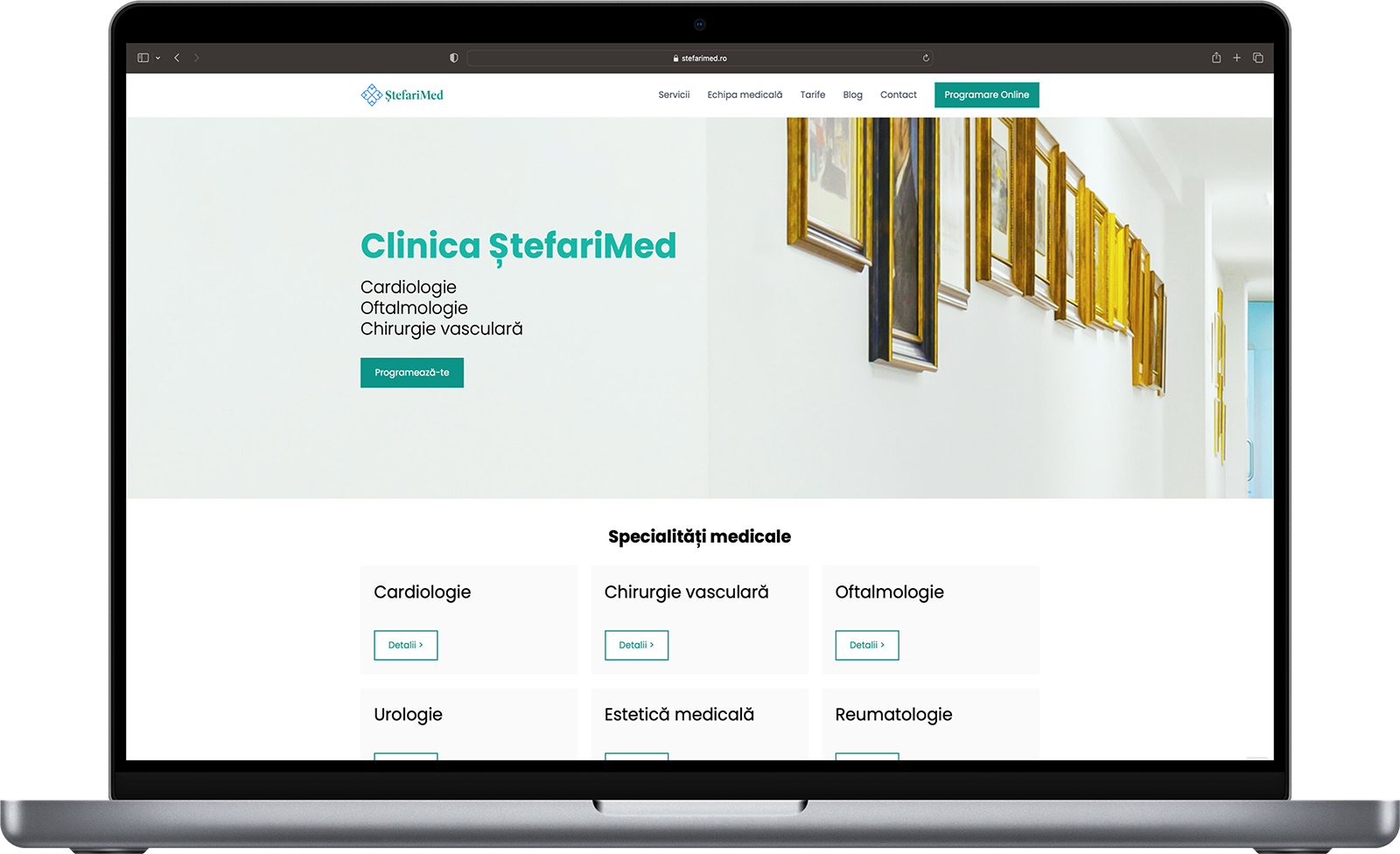 Website Clinica Medicala