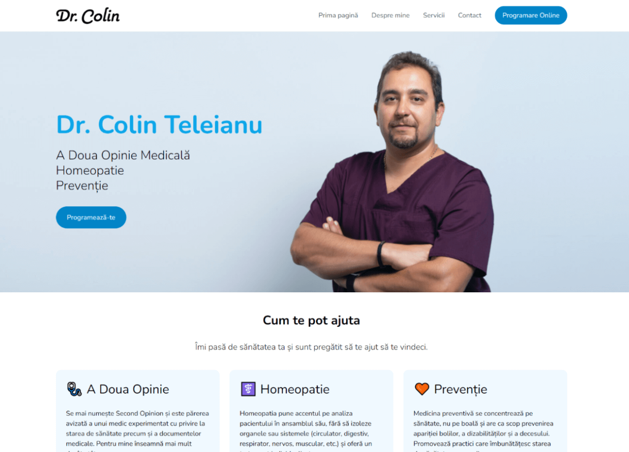 Dr. Colin Teleianu