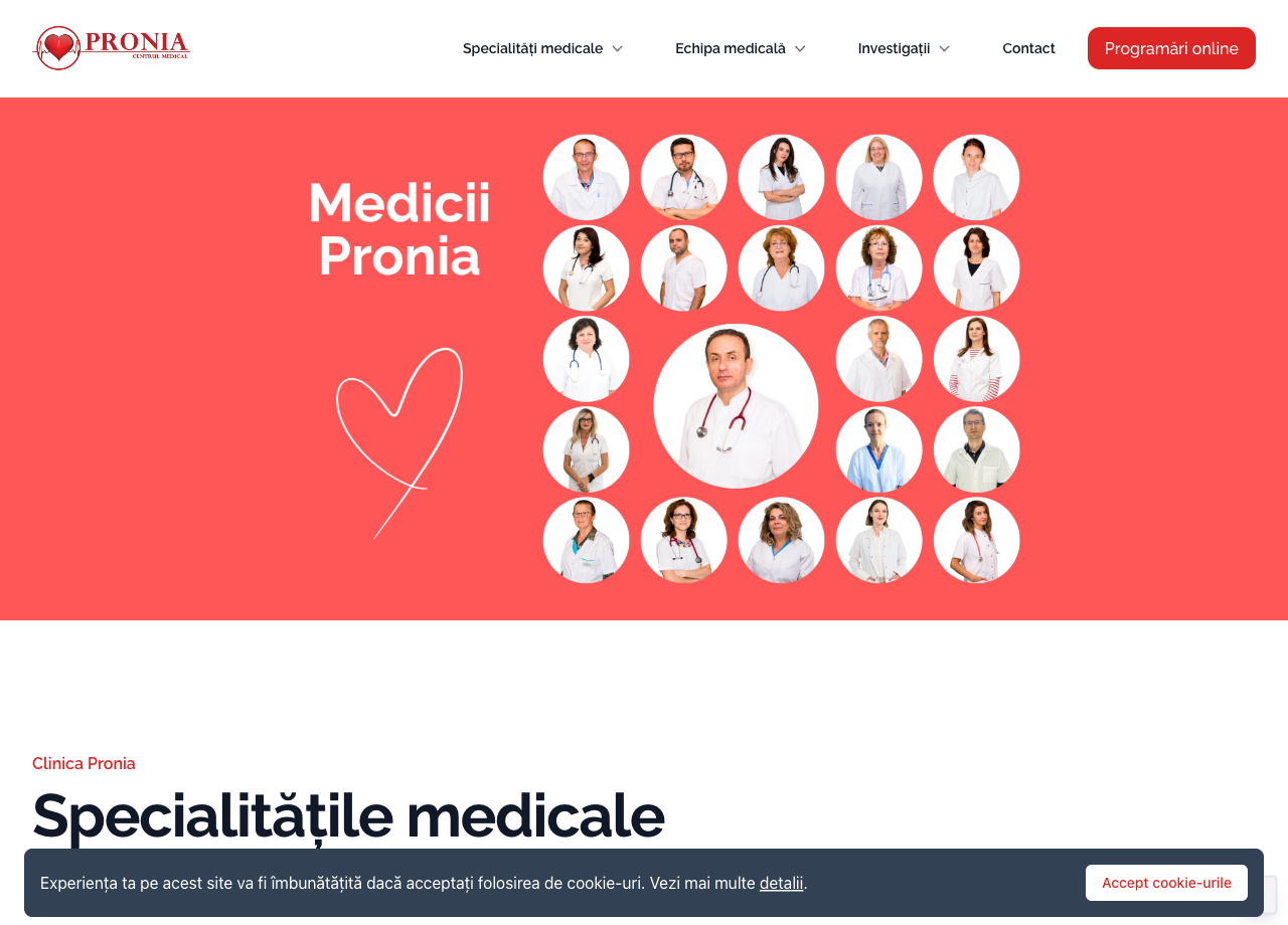 Clinica medicala Pronia